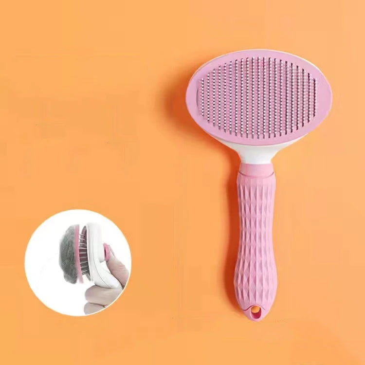 ペット犬用ヘアブラシ 猫用コーム グルーミング＆ケア 猫用ブラシ ステンレススチール製コーム 長毛犬用 ペットの掃除 犬用アクセサリー