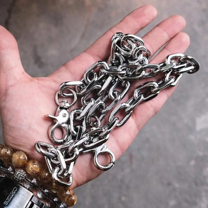 Fashion Punk Hip-hop Chain for Pants Waist Chain Accessories Pants Chain Women Men Metal Pant Chain On Jeans Gadgets for Men