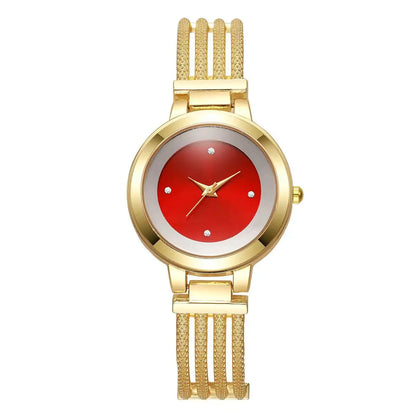 高級レディース腕時計 ファッション アナログ クォーツ腕時計 女の子用時計 ギフト Reloj Mujer