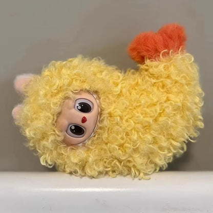 Labubu Doll Fried Shrimp Costume High-Quality Anime Peripheral Handmade Tempura Clothing Collectors' Toy Figure Accessory