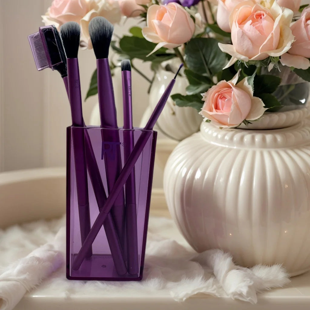 Makeup Brushes Tool Set Cosmetic Powder Eye Shadow Foundation Blush Blending Beauty Make Up Real Techniques Brush