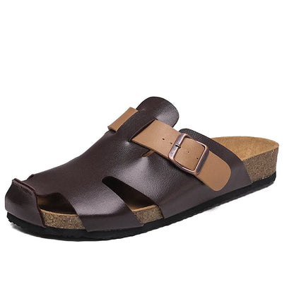 Fashion designer sandals for men-High quality beach shoes comfy non-slip slides luxury slippers free shipping