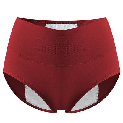High Waist Leak Proof Menstrual  Women's Panties Widen Period Pants Physiological Underwear Cotton Plus Size L-4XL Female Briefs