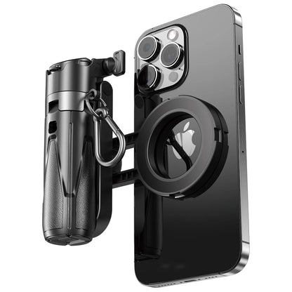 Magesafe Phone Grip Tripod Selfie Stick Magnetic Phone Tripod Wireless Bluetooth With Remote For iPhone Android Universal All