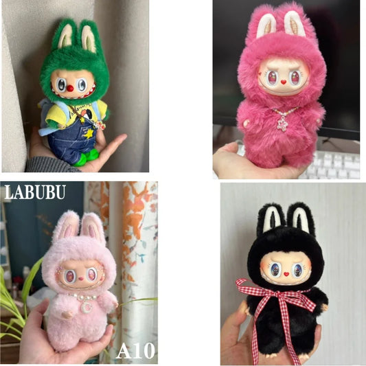 For Labubu Full Set Of Doll-Making Material Kits Diy Handmade Doll Pendant Desktop Ornaments Dolls Accessories Only Material Kit