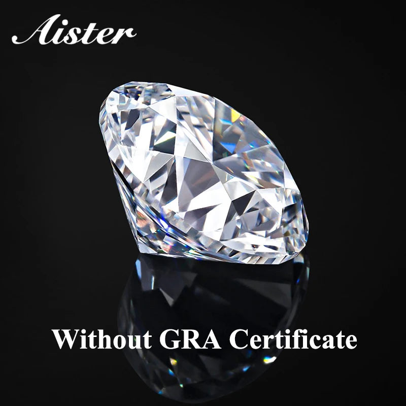 卸売 Dカラー モアサナイト ルースストーン 0.1-12.0ct VVS1認定 モアサナイト ラボダイヤモンド テスター合格 GRA証明書付き