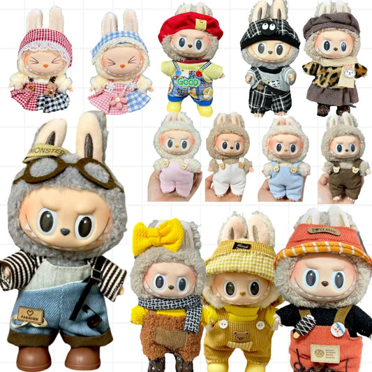 V1 V2 V3 NEW ミニドール服セット アクセサリー 韓国Kpop Exo 17cm Labubu アイドル クール ハンサム 衣装 ギフト