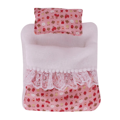 labubu 17cmぬいぐるみ用ドールベッド家具 衣装アクセサリー 女の子のおもちゃ 誕生日・クリスマスギフト