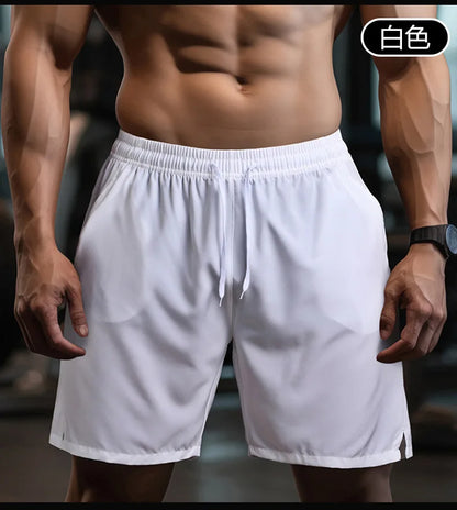 メンズスポーツショーツ 2025 男性用 通気性 テニスショーツ 速乾性 バドミントンパンツ アウトドア ランニングショーツ フィットネス スポーツウェア