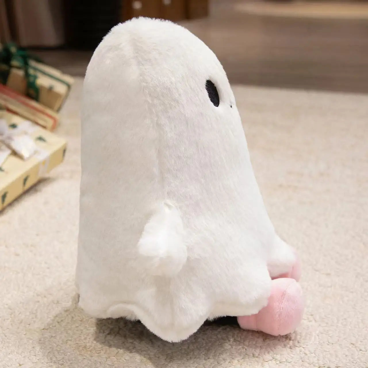 Latest Halloween Ghost Pumpkin Doll Stuffed Plush Toy Handmade Doll Cartoon Anime Cute Birthday Gift for Friends Fun Doll
