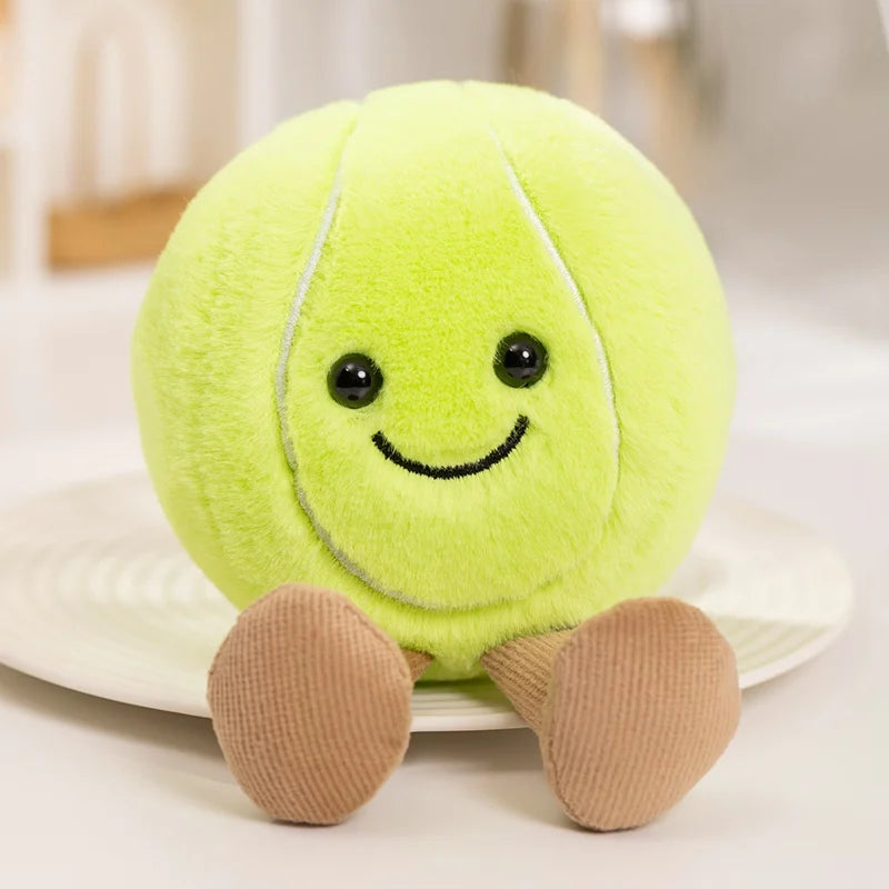 10cm かわいい バスケットボール サッカー テニス 野球 ビリヤード ぬいぐるみ ソフト ぬいぐるみ ボール 枕 プレイヤー お土産 誕生日プレゼント