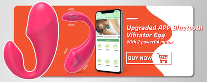 Powerful APP Bluetooth Vibrator for Women Panties with 2 Motors G Spot Dildo Massager Vibrating Love Egg Sex Toys for Adults