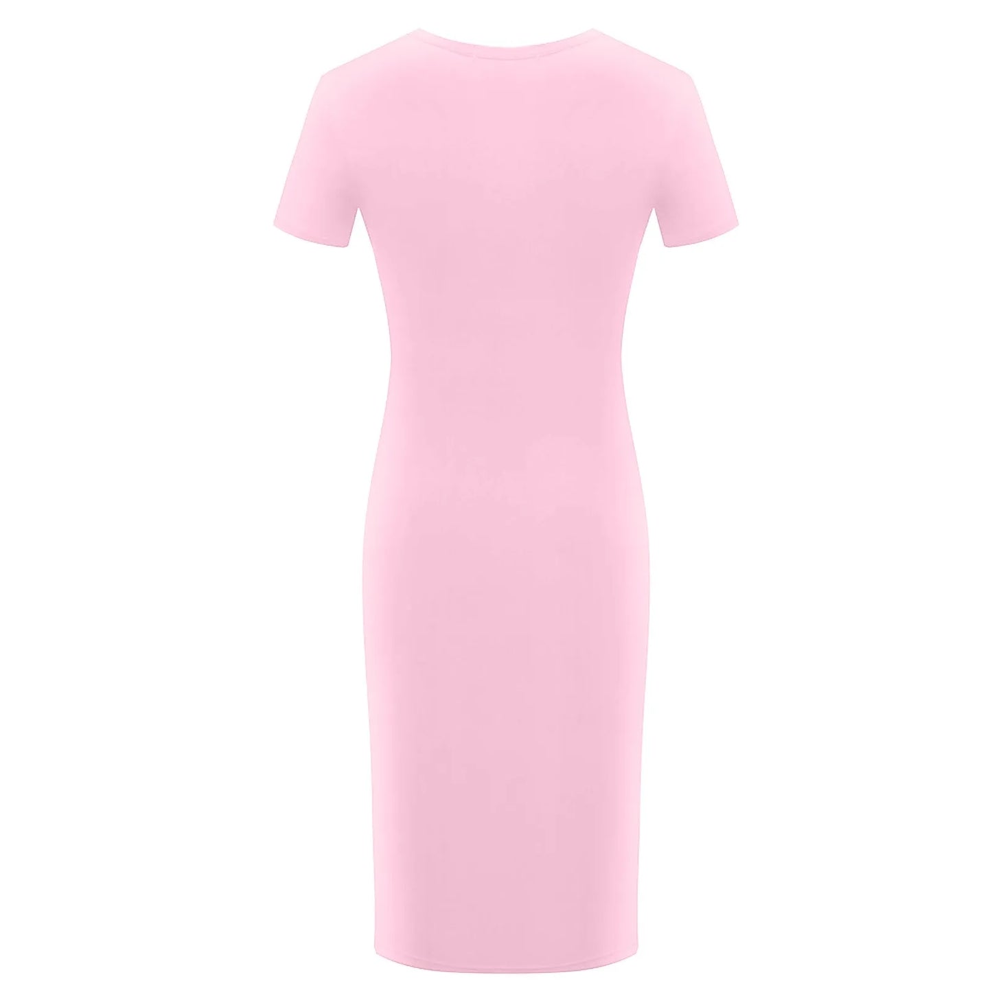 Summer Dress High Stretch Tank Robe Solid Short Sleeve Casual Slim Long Pencil Dress Women Sexy Maxi Dress Elegant Thin Vestido