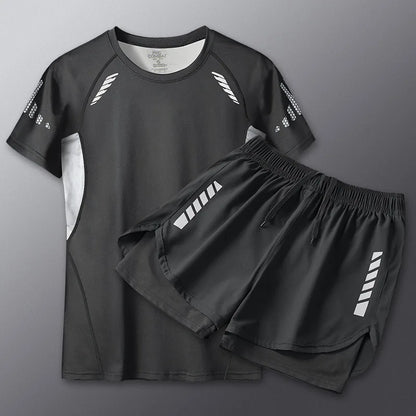 2025 Summer Men's 1-2 Piece Suits Separates Swimsuit Set Anti Embarrassment Swimming Trunks Surfing Beach Wear Sports Clothes