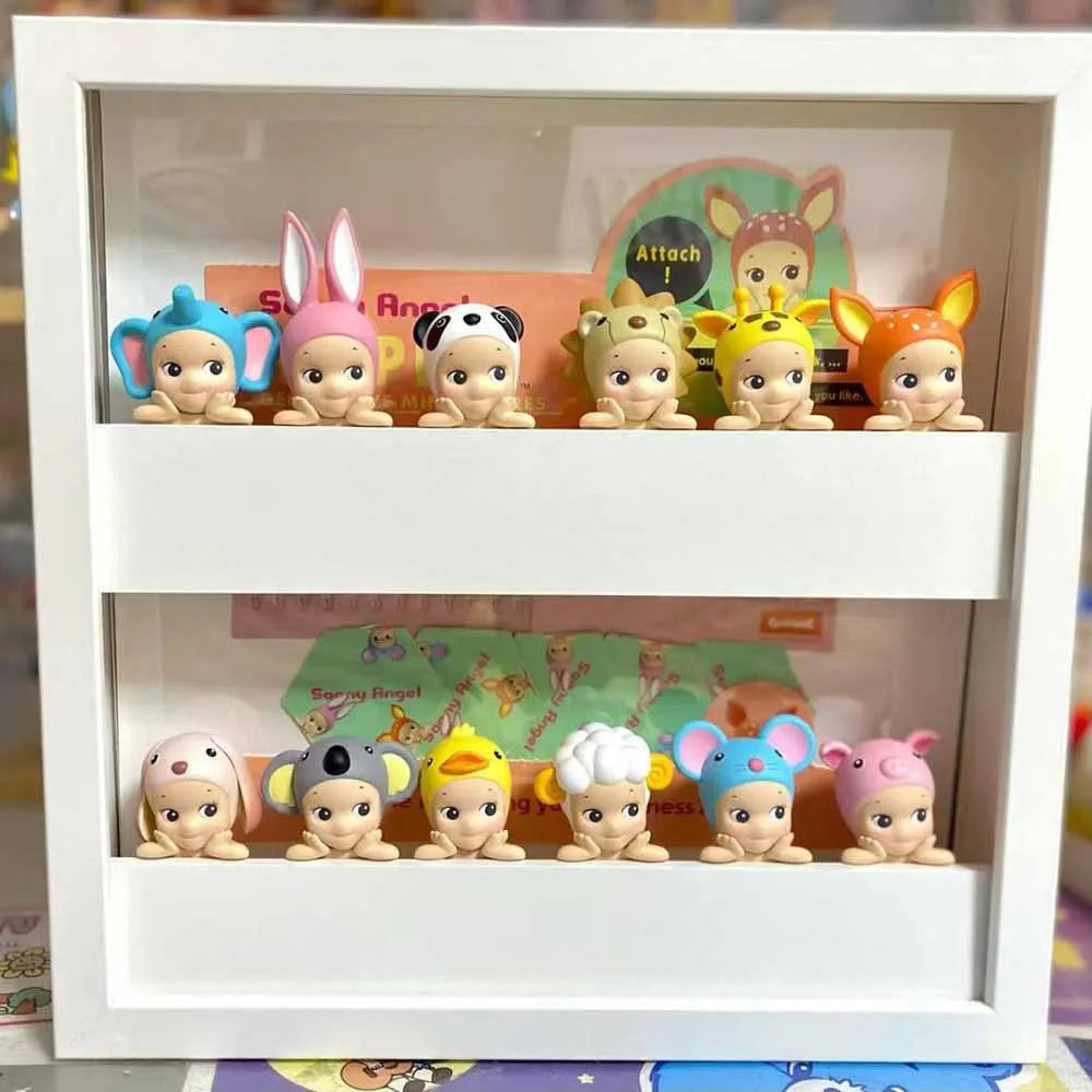 ホットな高品質ソニーエンジェルヒッパーミニフィギュア動物シリーズブラインドボックスPVCおもちゃファンデスクトップ電話車の装飾人形ギフト