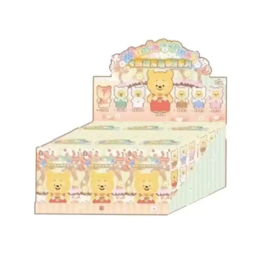 New Disney Winnie The Pooh Candy Series Blind Box Cute Vinyl  Doll Face Pendant Pupu Bear Doll Fashion Trend Toy Kids Gifts