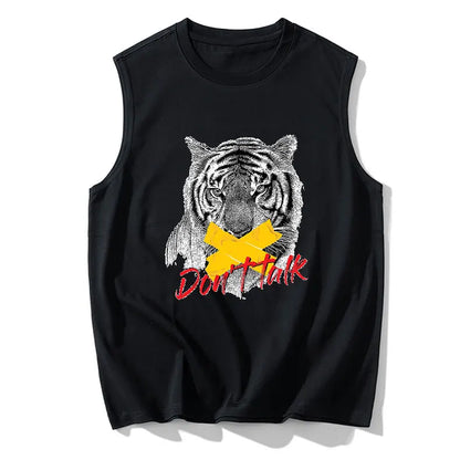 コットン メンズ タンクトップ 夏 プラスサイズ 10XL 12XL 14XL ノースリーブ Tシャツ オーバーサイズ ルーズベスト Oネック Tシャツ 200KG トップス 衣類