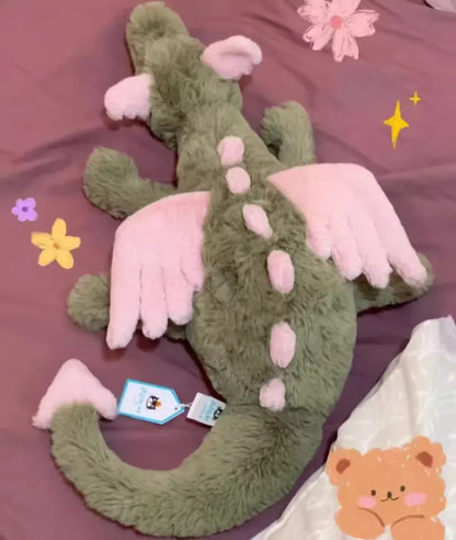 Original JELLYCAT Cat 60cm Matcha Cherry Dragon Baby Doll Bedroom Pillow Cat And Dog Play With Plush Toys Pet Holiday Gift