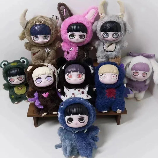 Kiki Night Elf Series Plush Blind Box Vinyl Toys Kawaii Anime Action Figure Caixa Caja Mystery Box Dolls Girls Surprise Gift Toy