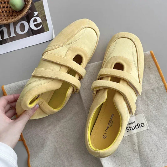 Flats Women's Sports Shoes Fashion Sneakers Casual Shallow Loafers Shoes 2025 Summer Walking Ballet Trend Zapatillas De Mujer