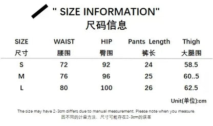Shorts Y2k Women Clothing Streetwear Hip Hop High waist Punk Sexy Summer jean shorts Femme Black Aesthetic Japanese 2000s Short