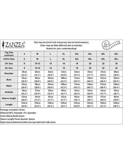 2025 ZANZEA Fashion Autumn Printed Dresses Women Maxi Long Dress Lapel Neck Long Sleeve Robe Casual Kaftan Vestidos Oversize