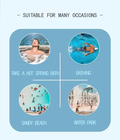 Men's swimsuit full body sun protection long sleeve short sleeve pants Boys swim shorts long pants swim top surf snorkeling beac