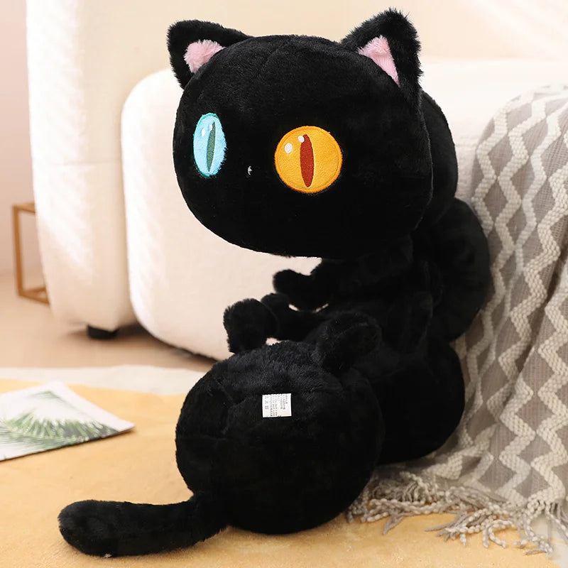 Big Lovely Soft Long Cat Pillow Stuffed Plush Toys Nap Pillow Home Comfort Cushion Kids Birthday Gift Cute Plushies Friend Gift