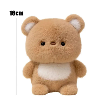 Kawaii 16cm Plush Companion Doll Plush Capybara Stuffed Animal Pillow Elephant Bear Animal Plush Toy Sleeping Gift