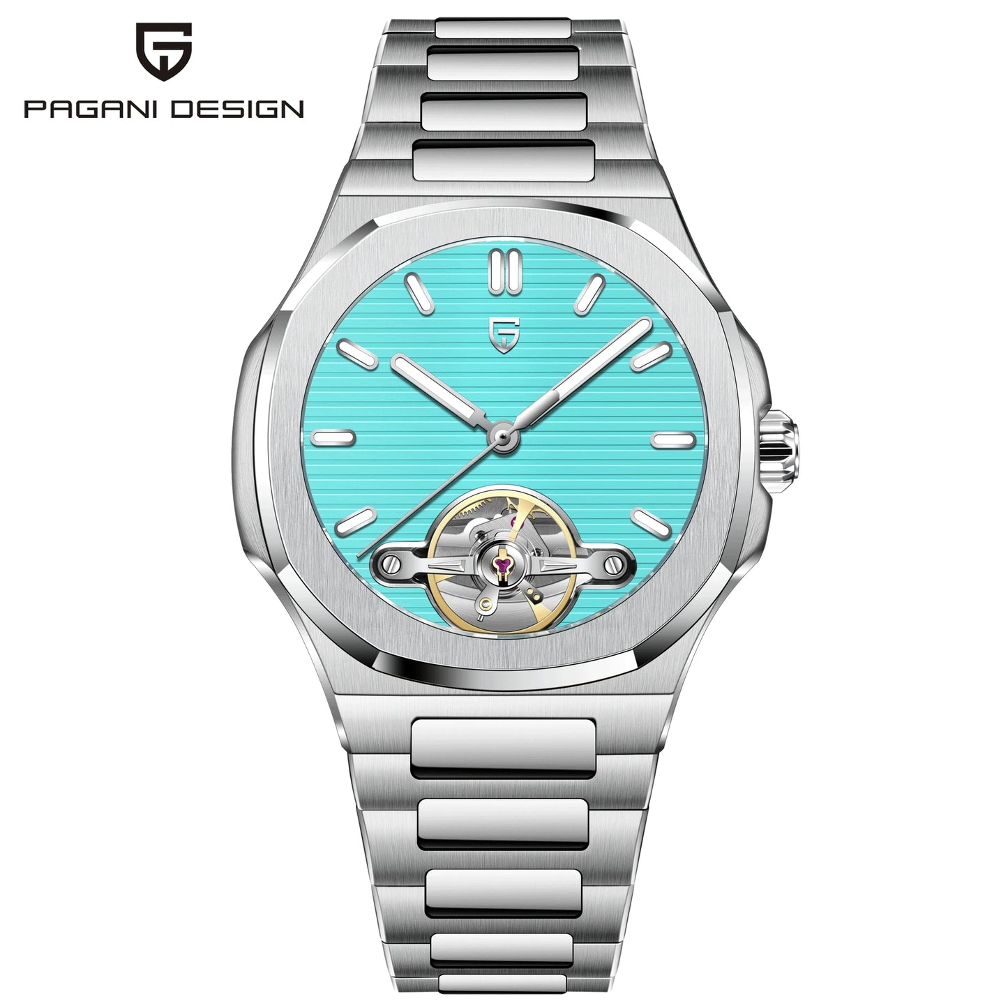 PAGANI DESIGN Men's Watch Luxury Mechanical Watches For Man Tourbillon Automatic Wristwatch Sapphire Mirror Clock Man Sport Gift