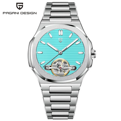 PAGANI DESIGN Men's Watch Luxury Mechanical Watches For Man Tourbillon Automatic Wristwatch Sapphire Mirror Clock Man Sport Gift