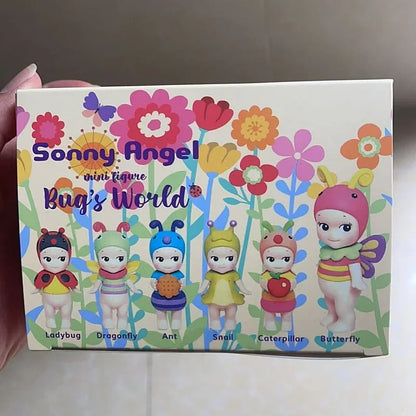 ソニーエンジェル ブラインドボックス ミニフィギュア バグズワールド限定シリーズ アニメフィギュア かわいい人形 子供用 クリスマス 誕生日 ギフト 6個