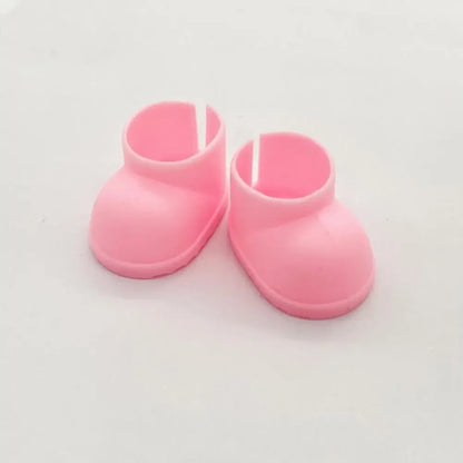 17cm Labubu v1/v2/v3用 夏のドール服 うさぎ耳レインコート Labubu衣装 DIY Labubu服 ギフト