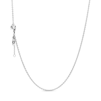 925 sterling silver women's jewelry rose gold necklace can be designed with original charm pendant necklace DlY  jewelry gift