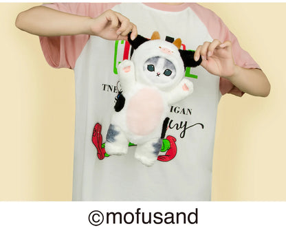Original Mofusand Kawaii Cos Cat Plushies 30/50cm Cosplay Animals Dinosaur Cow Bear Cute Plush Doll Children Gift