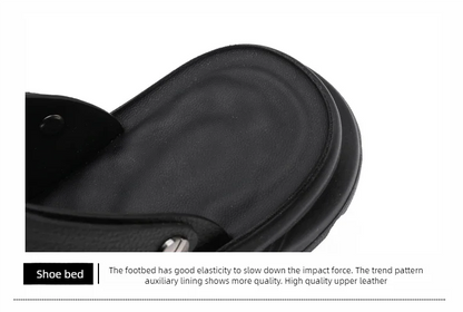 Sandals men with soft soles breathable waterproof anti slip wear-resistant suitable both summer casual wear breathable men shoes