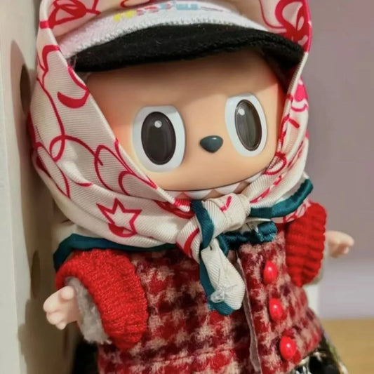 Labubuドール服 15-17cmドール用衣装セット GD同スタイル DIYアクセサリー 服 おもちゃ ギフト 女の子 キッズ 友達用 ロパ
