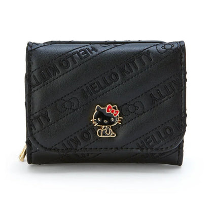 Sanrio Cinnamoroll Kuromi My Melody Hello Kitty Kawaii PU Leather Wallet Card Holders Casual Coin Purse Money Bag
