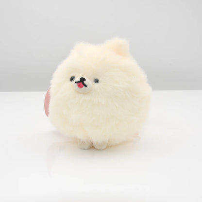 エールぬいぐるみ しっぽ振り！ポメラニアン ギミックマスコット かわいい 12cm 犬 子犬 ぬいぐるみ