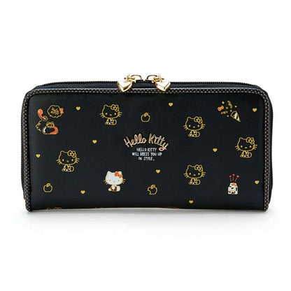 Sanrio Cinnamoroll Kuromi My Melody Hello Kitty Kawaii PU Leather Wallet Card Holders Casual Coin Purse Money Bag