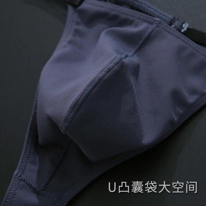 マルチサイズ快適な高伸縮性スポーツTバックメンズTパンツメンズセクシーTバックメンズブリーフ下着リブパンツセクシーなT字型