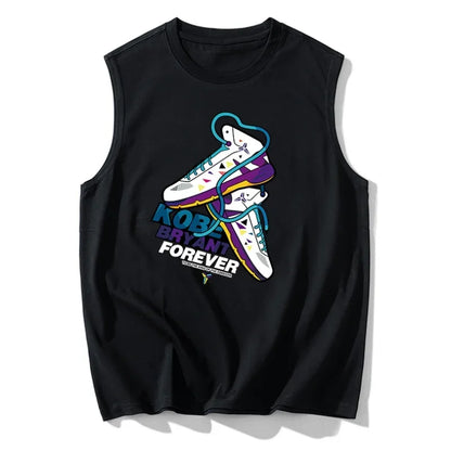 110kg-180kg Men's Tank Tops Plus Size 6XL-12XL Sleeveless Tees Summer Gym Basketball Vest Male Boy Fashion Fitness Running Vest