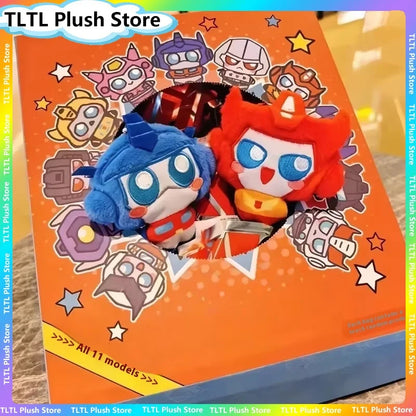 Mini Transformation Shockwave PLush Pendant Box Toy Model Birthday Fans Collectible Decoration Surprise Boys Cool Peluche Gifts