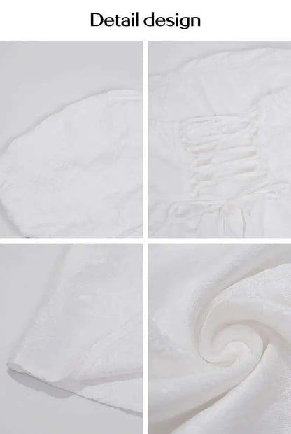 Giyu Club Evening Party Dresses Women 2025 Summer Sexy Bow Halter Long Dress Elegant Jacquard Lace Up Backless Birthday Robe