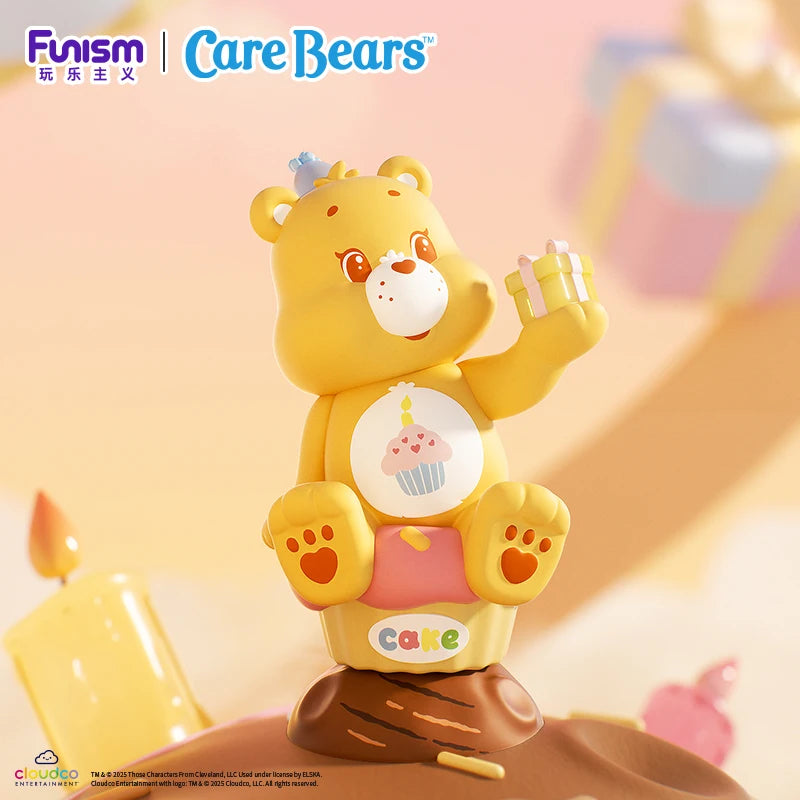 FUNISM Original Genuine CareBears Healing Planet Series Blind Box Figures Model Handmade Desktop Ornament Toy Birthday Gift