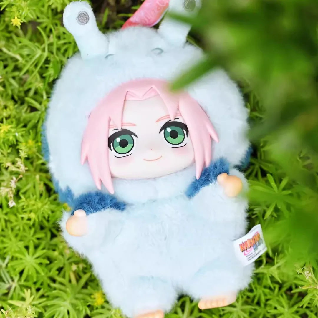 Toptoy ナルト疾風伝 ビーストパーティーシリーズ ビニールフィギュア ぬいぐるみのような質感 ブラインドボックス ちびカカシ サスケ コレクタブル