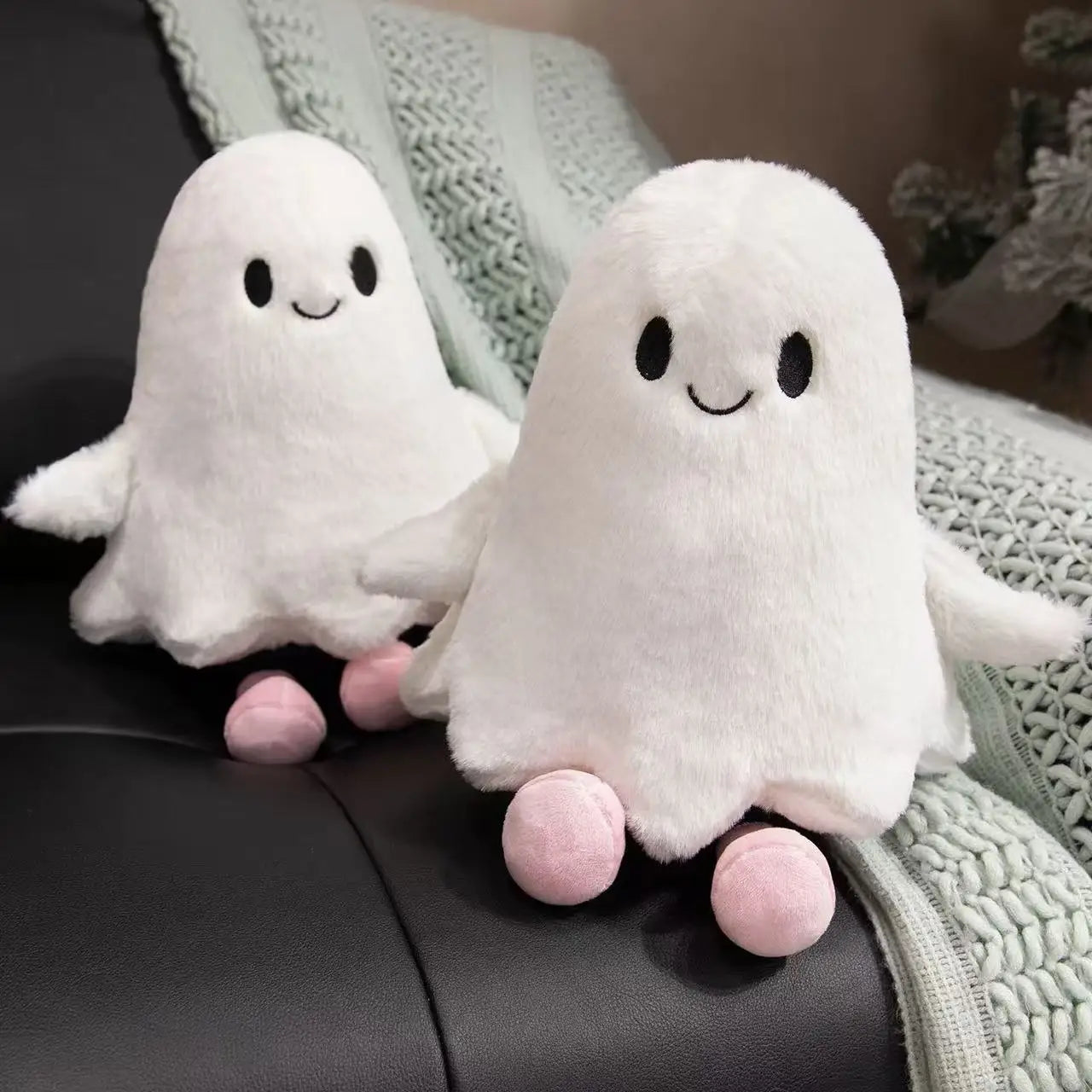 Latest Halloween Ghost Pumpkin Doll Stuffed Plush Toy Handmade Doll Cartoon Anime Cute Birthday Gift for Friends Fun Doll