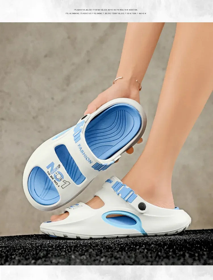 Summer Slippers for Men, Large Size Soft Comfortable Anti-slip Quick-drying, Casual Outdoor Beach Indoor New Style Sandals