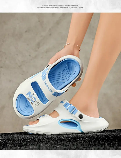 Summer Slippers for Men, Large Size Soft Comfortable Anti-slip Quick-drying, Casual Outdoor Beach Indoor New Style Sandals