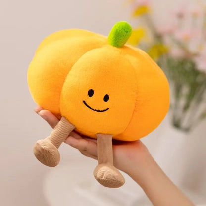 Latest Halloween Ghost Pumpkin Doll Stuffed Plush Toy Handmade Doll Cartoon Anime Cute Birthday Gift for Friends Fun Doll